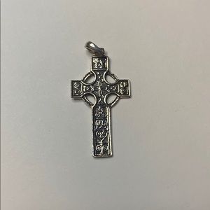 NIB Celtic Cross Sterling Silver .925 Charm